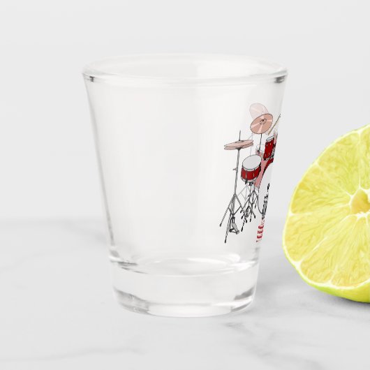 Cartoon-Abbildung Schnapsglas (Links)