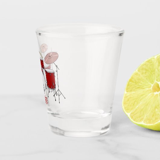 Cartoon-Abbildung Schnapsglas (Rechts)