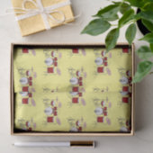 Cartoon-Abbildung Seidenpapier (Geschenk)