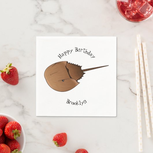 Cartoon-Abbildung Serviette (Beispiel)