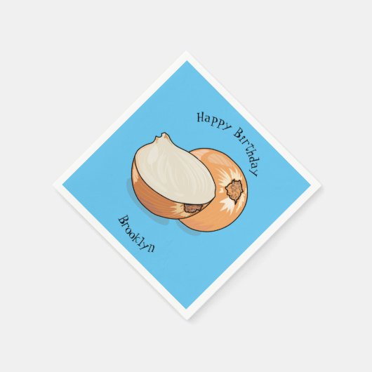 Cartoon-Abbildung Serviette (Ecke)