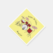 Cartoon-Abbildung Serviette (Ecke)