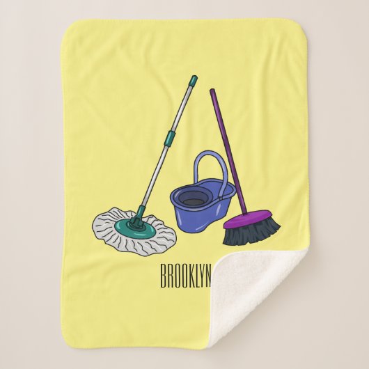 Cartoon-Abbildung Sherpadecke (Vorderseite)