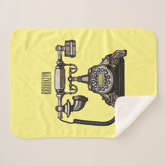 Cartoon-Abbildung Sherpadecke (Vorderseite (Horizontal))