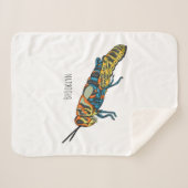 Cartoon-Abbildung Sherpadecke (Vorderseite (Horizontal))