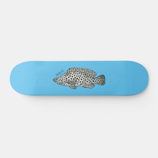 Cartoon-Abbildung Skateboard (Horizontal)