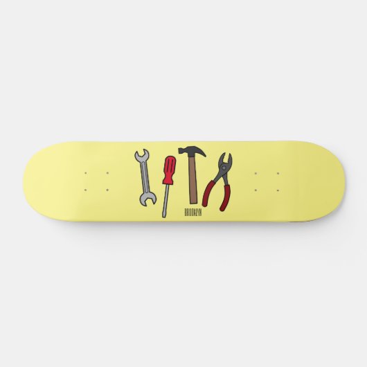 Cartoon-Abbildung Skateboard (Horizontal)