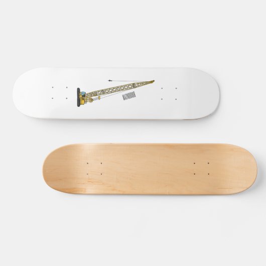 Cartoon-Abbildung Skateboard (Horizontal)