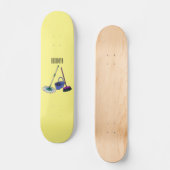 Cartoon-Abbildung Skateboard (Vorderseite)