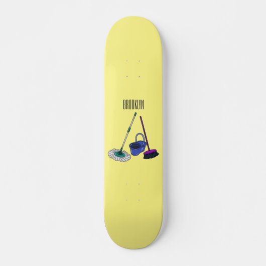 Cartoon-Abbildung Skateboard (Vorne)