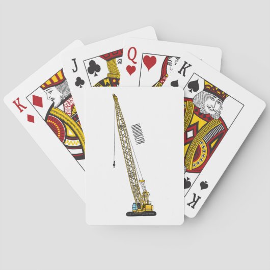 Cartoon-Abbildung Spielkarten (Rückseite)