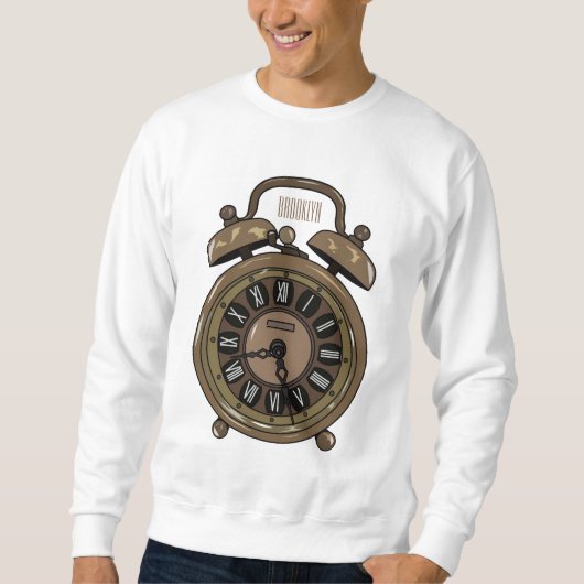 Cartoon-Abbildung Sweatshirt (Vorderseite)