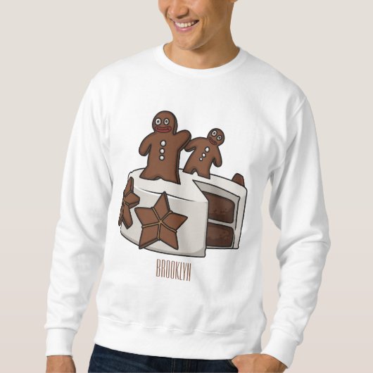 Cartoon-Abbildung Sweatshirt (Vorderseite)