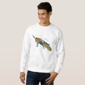 Cartoon-Abbildung Sweatshirt (Vorne ganz)