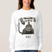 Cartoon-Abbildung Sweatshirt (Vorderseite)