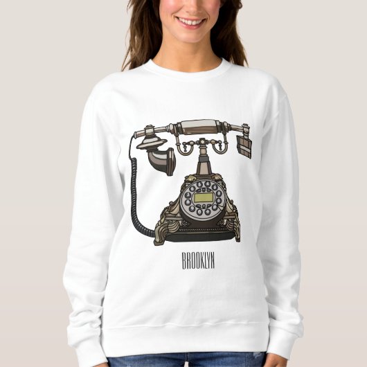 Cartoon-Abbildung Sweatshirt (Vorderseite)