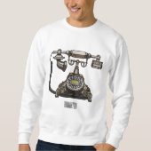 Cartoon-Abbildung Sweatshirt (Vorderseite)