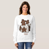 Cartoon-Abbildung Sweatshirt (Vorne ganz)