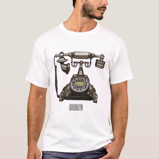 Cartoon-Abbildung T-Shirt (Vorderseite)