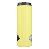 Cartoon-Abbildung Thermosbecher (Rückseite)