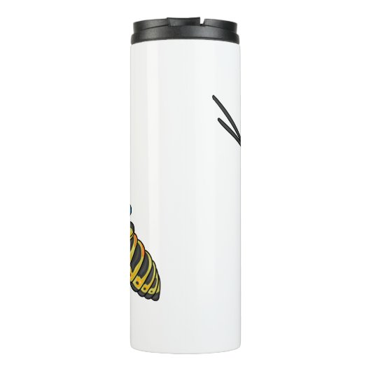 Cartoon-Abbildung Thermosbecher (Rückseite)