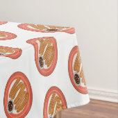 Cartoon-Abbildung Tischdecke (Beispiel)