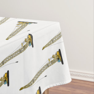 Cartoon-Abbildung Tischdecke