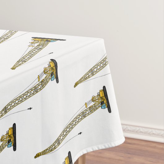 Cartoon-Abbildung Tischdecke (Beispiel)