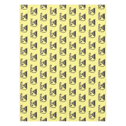 Cartoon-Abbildung Tischdecke (Vorderseite)