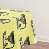 Cartoon-Abbildung Tischdecke (Beispiel)