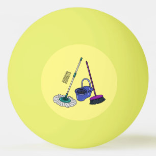 Cartoon-Abbildung Tischtennisball