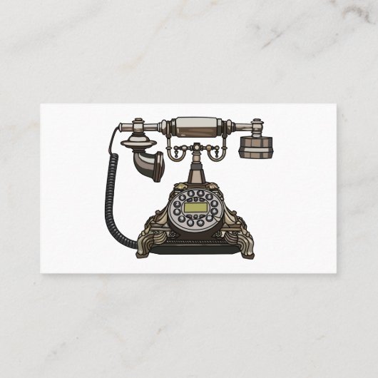 Cartoon-Abbildung Visitenkarte (Rückseite)