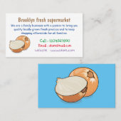 Cartoon-Abbildung Visitenkarte (Vorne/Hinten)