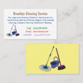 Cartoon-Abbildung Visitenkarte (Vorne/Hinten)