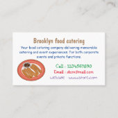 Cartoon-Abbildung Visitenkarte (Vorderseite)