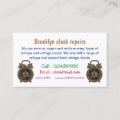 Cartoon-Abbildung Visitenkarte (Vorderseite)