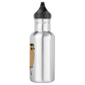 Cartoon-Abbildung von Bongo-Trommel Edelstahlflasche (Rechts)