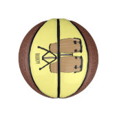 Cartoon-Abbildung von Bongo-Trommel Mini Basketball (Vertikal)