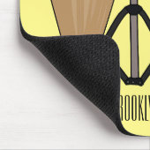 Cartoon-Abbildung von Bongo-Trommel Mousepad (Ecke)