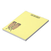 Cartoon-Abbildung von Bongo-Trommel Notizblock (Rotiert)