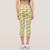 Cartoon-Abbildung von Cookware-Sets Capri Leggings (Rückseite)