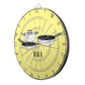 Cartoon-Abbildung von Cookware-Sets Dartscheibe (Vorderseite rechts)