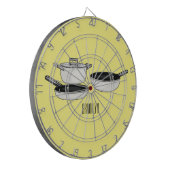 Cartoon-Abbildung von Cookware-Sets Dartscheibe (Vorderseite Links)