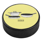 Cartoon-Abbildung von Cookware-Sets Eishockey Puck (3/4)