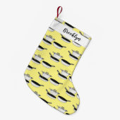 Cartoon-Abbildung von Cookware-Sets Kleiner Weihnachtsstrumpf (Vorderansicht (hängend))