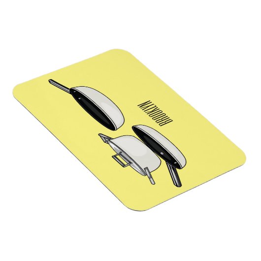 Cartoon-Abbildung von Cookware-Sets Magnet (Rechte Seite)