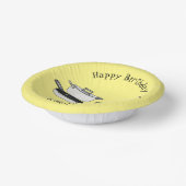 Cartoon-Abbildung von Cookware-Sets Pappteller (Gewinkelt)