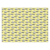Cartoon-Abbildung von Cookware-Sets Tischdecke (Vorderseite (Horizontal))