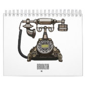 Cartoon-Abbildung von Zuhause Kalender (Titelbild)