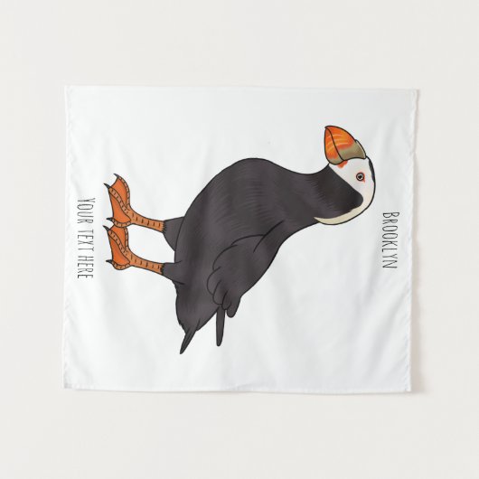 Cartoon-Abbildung Wandteppich (Vorderseite (Horizontal))